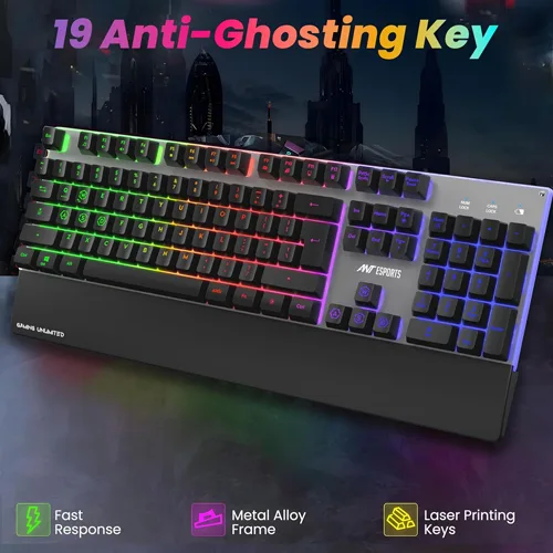 Ant Esports KM500 Pro Wireless Keyboard and Mouse Combo